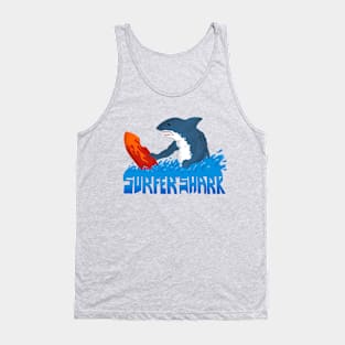 Surfer Shark Tank Top